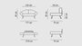 Atelier Del Sofa Genzo - Sofá cama de 2 plazas en azul petróleo
